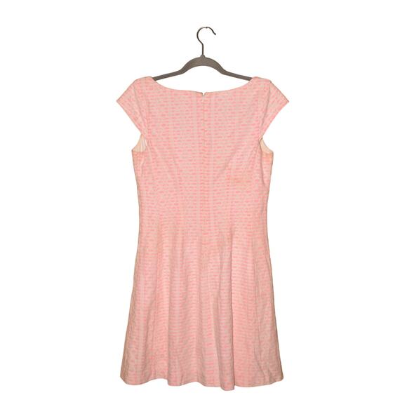 LILLY PULITZER $198 Brielle Fit and Flare‎ Mini Dress Pop Draper Lace Medium - Picture 2 of 5